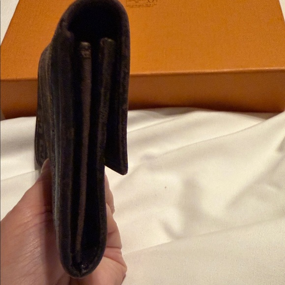 Fendi Brown Zucca FF Logo Continental Wallet with Silver Buckle - Picture 4 of 11